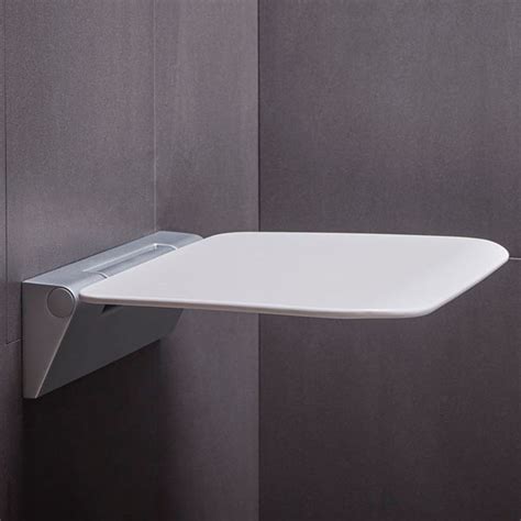Roper Rhodes Luxury Thermoset Plastic Shower Seat With Chrome Hinge 8030