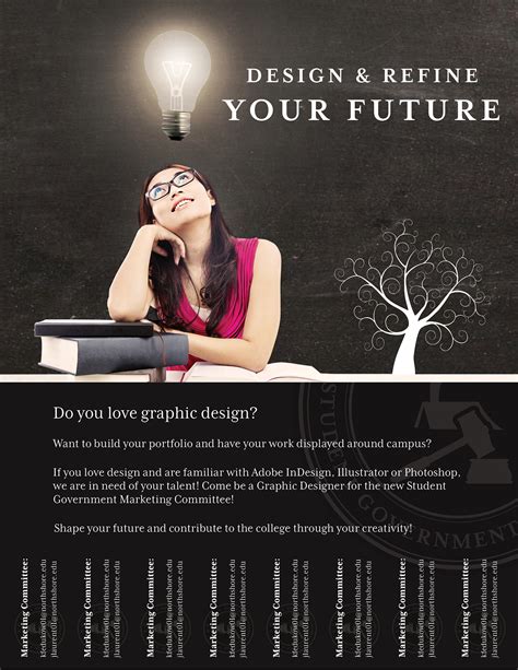 College Flyer Design And Refine Your Future On Behance