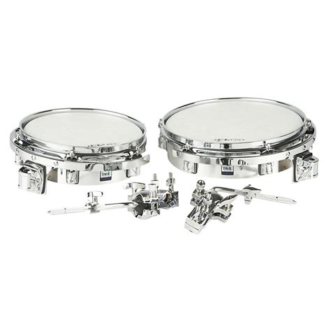 Taye Drums Wood Timbale Set With Mount Music123