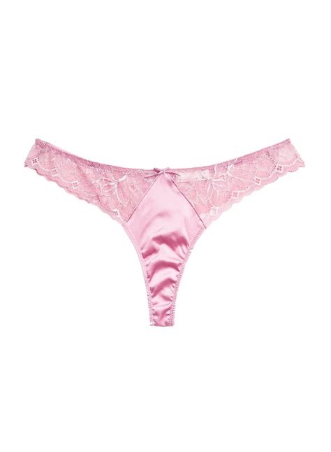 Fleur Du Mal Gardenia Lace Thong Best Underwear To Shop From Small