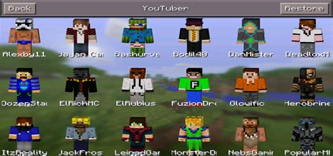 More Skin Packs Mod Minecraft Pe Mods And Addons