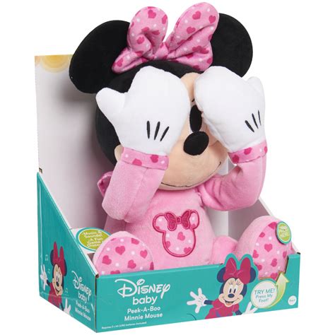 1254512549 Disney Baby Peek A Boo Plush Minnie In Package 2