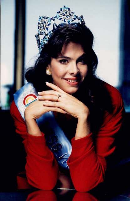 Miss World 1990 United States Gina Tolleson Gloria Loring Miss Usa