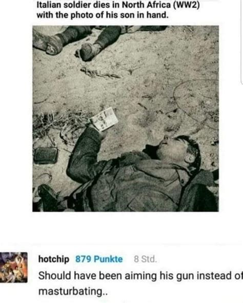 Itallnn Soldier Dies In North Africa Ww2 With The Photo Of His Son Ln