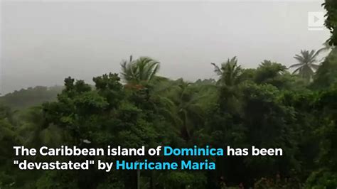 Hurricane Maria Devastates Dominica Island Video Dailymotion