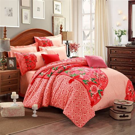 Red Bedding Sets Queen Home Furniture Design