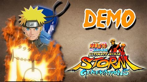 Demo Naruto Shippuden Ultimate Ninja Storm Generations Xbox 360