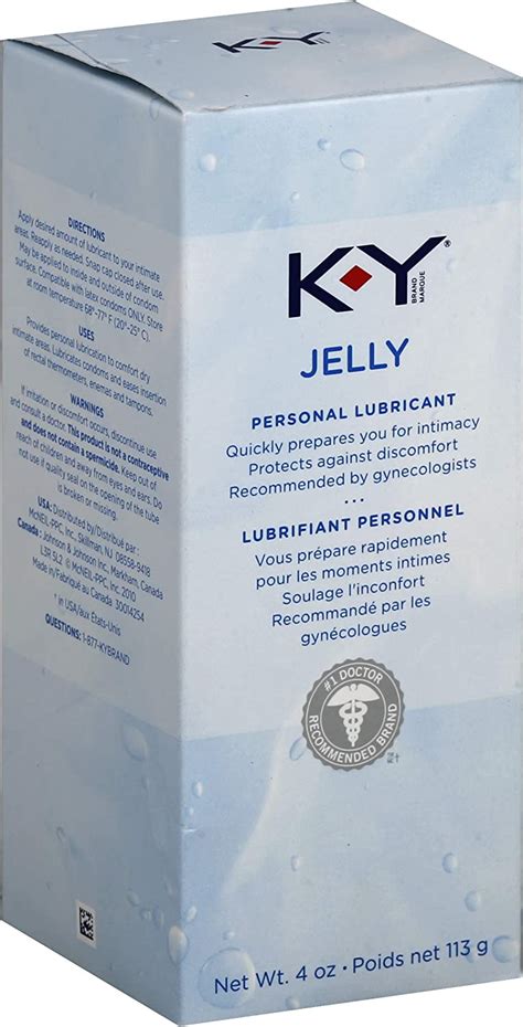 K Y Jelly Personal Lubricant 4 Oz Premium Water Based Lube For Women