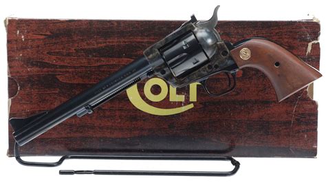 Colt New Frontier Single Action Army Revolver With Box Rock Island