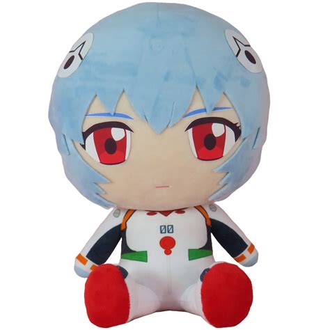 Neon Genesis Evangelion Rei Plug Suit 12 Inch Scale Sitting Plush