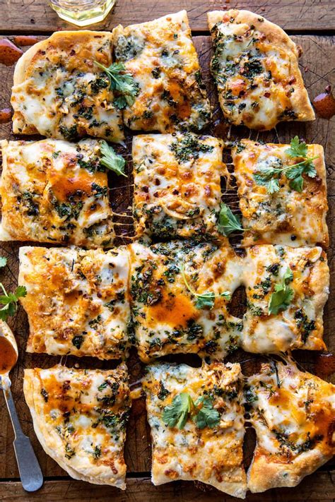 Sheet Pan Buffalo Chicken Pizza Half Baked Harvest