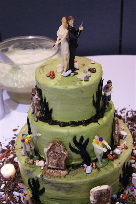 zombie wedding cakes decoration ideas  birthday cakes