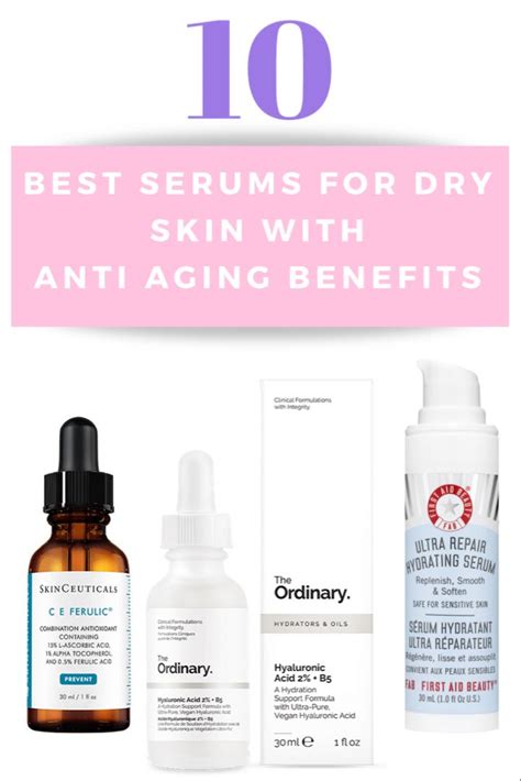 10 Best Anti Aging Serums For Dry Skin With Vitamin C Serum For Dry