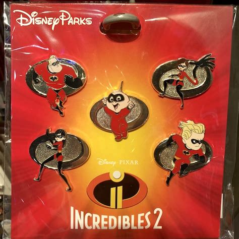 Incredibles 2 Booster Pin Set Disney Pins Blog