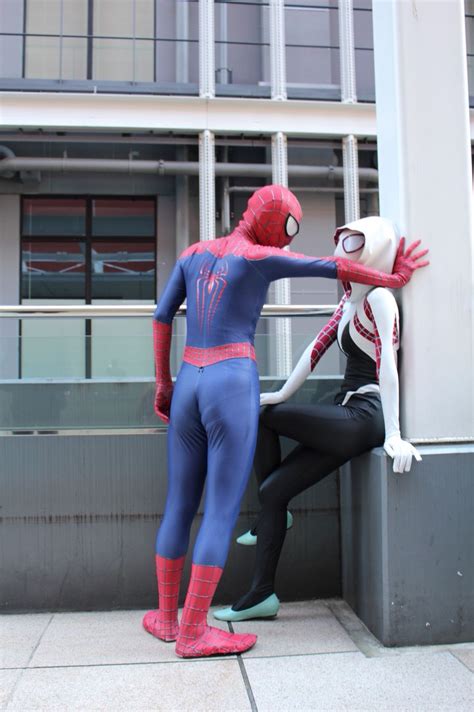 spider gwen spider gwen cosplay spider gwen costume cosplay couple