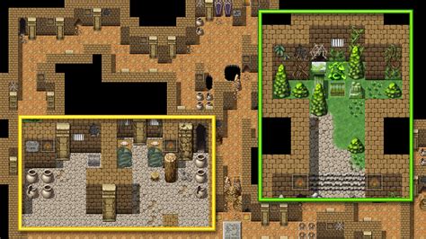 Artstation Dungeons Rpg Maker Map Presets Game Assets