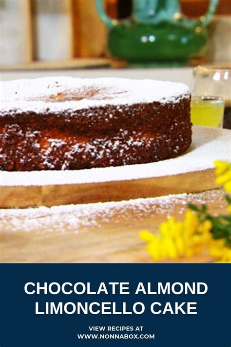 Chocolate Almond Limoncello Cake Recipe Lemonilicious Recipe