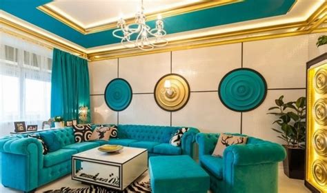 Turquoise Furniture Ideas Extravagant Or Harmonious