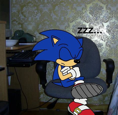 Sonic Sleeping By L3mon Pudd1ng On Deviantart