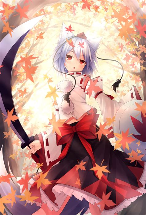 Touhou Project Momiji Inubashiri Artwork By Mushroom Anime Art