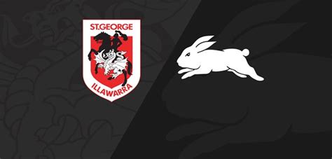 Dragons V Rabbitohs Round 3 2021 Match Centre