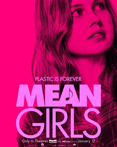 Mean Girls Character Poster Angourie Rice As Cady Heron Mean