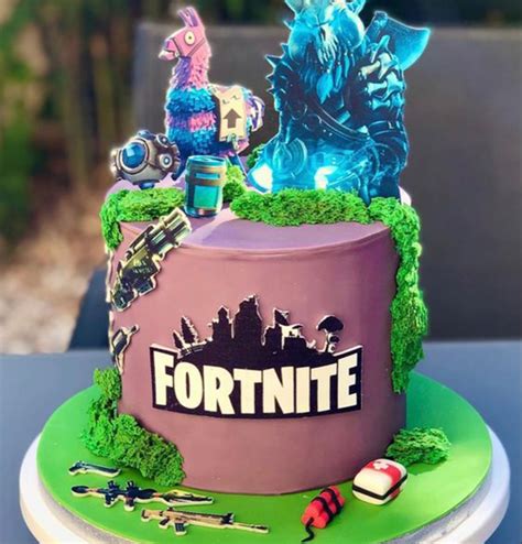 10 Ideas Para Un Pastel De Cumpleaños De Fortnite Decoracion Para Fiestas