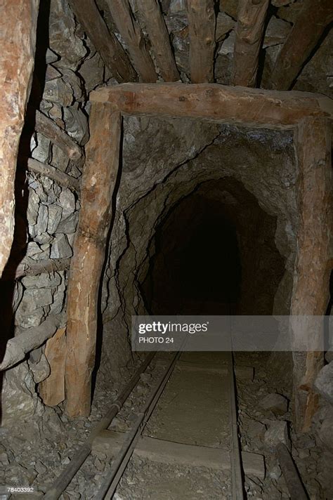 Mineshaft Death Valley California High Res Stock Photo Getty Images