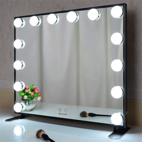 Beautme Hollywood Makeup Mirror With Led Lightstouch Control Large