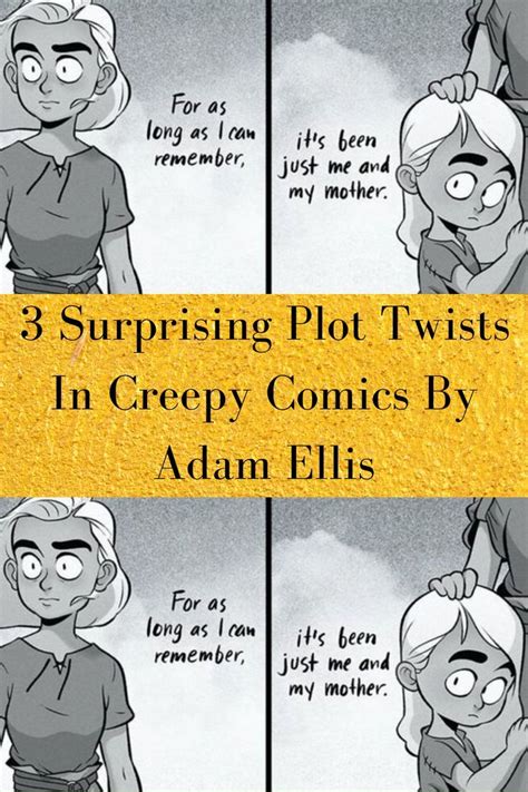 3 surprising plot twists in creepy comics by adam ellis creepy comics dark comics plot twist