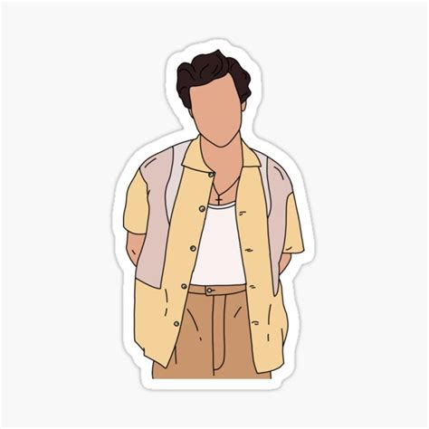 Harry Styles Stickers For Sale Harry Styles Drawing Harry Styles