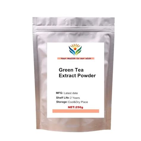 Green Tea Extract Powder 90 Polyphenol 50 Egcg Antioxidants And Anti