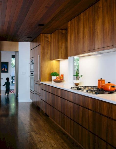 71 Modern Kitchen Cabinetry Decor Ideas In 2019 Walnut Kitchen