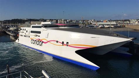 Storms Risk Disrupting Condor Ferries Weekend Sailings Bbc News