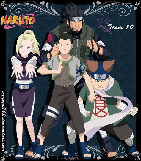 Equipo 10 Anime Naruto Team 10 Naruto Naruto Teams