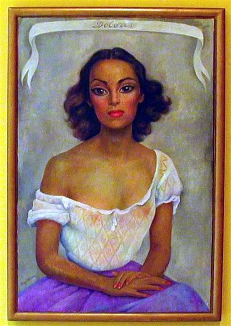 Beautiful Portrait Of Dolores By Diego Rivera Mexico Diego Rivera