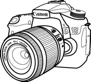 Camera Sketch Camera Drawing Camera Sketches Canon Camera