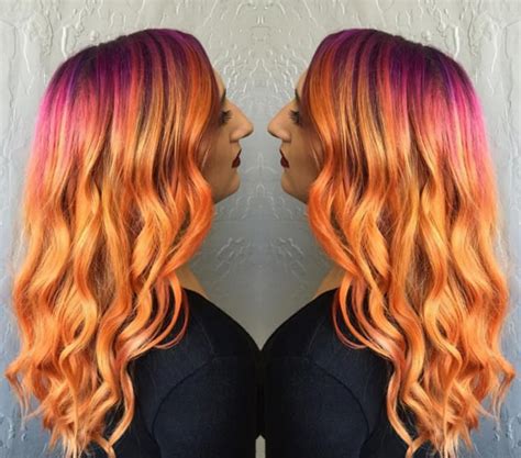 Sunset Hair Color Trend Popsugar Beauty