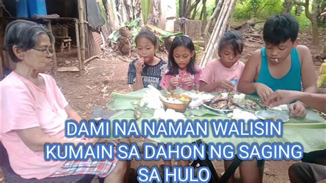 Linis Uli Sa Hulo At Masarap Kumain Sa Dahon Ng Saging Youtube