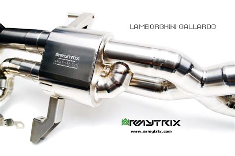 Armytrix Lamborghini Gallardo Lp560 4 Exhaust System Tuning And Remapping