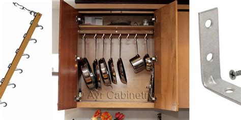 Shop with afterpay on eligible items. Remodelaholic | Installing An In-Cupboard Pot Rack