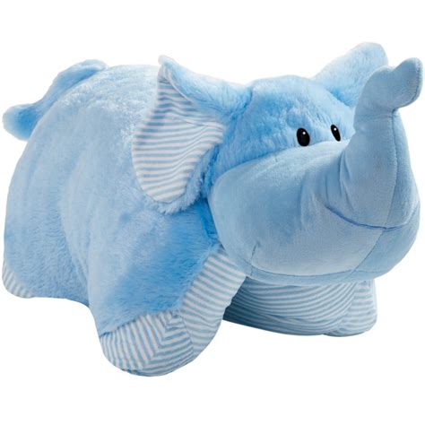 Blue Elephant Pillow Pet Elephant Stuffed Animal Elephant Pillow Pet