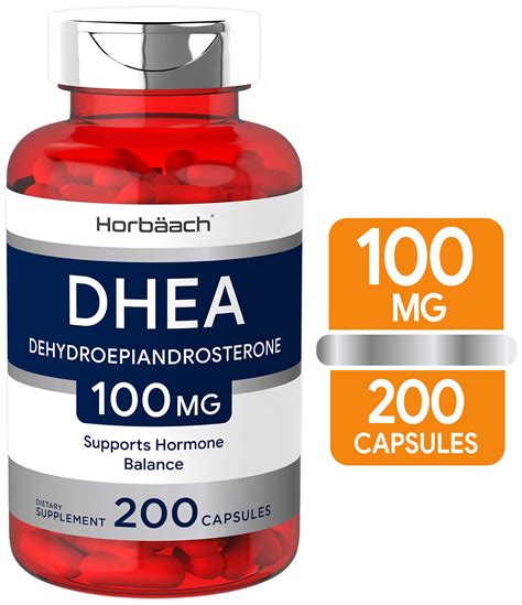 dhea vitamins non gmo gluten free mental clarity hormone supplement by horbaach ebay