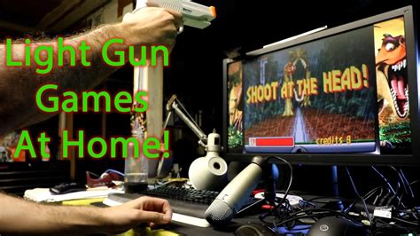 How To Play Light Gun Arcade Games At Home Youtube