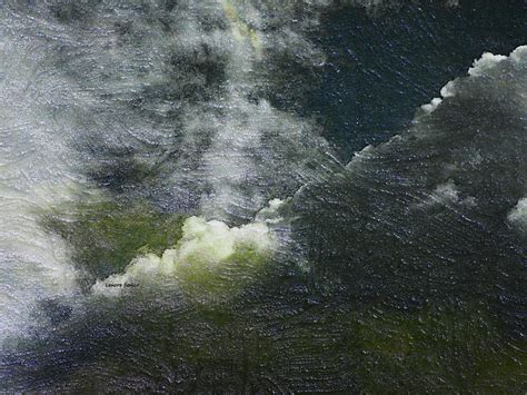 When Clouds Misbehave Mixed Media By Lenore Senior Fine Art America