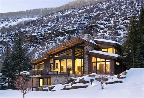 Luxury Mountain Homes Colorado Exterior Rustic With Mountain