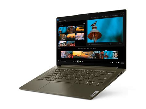 Ноутбук Lenovo Yoga Slim 7i 14iil05 Dark Moss 82a1002kra придбати в