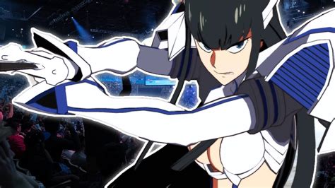 kill la kill the game if evo 2018 first gameplay satsuki kiryuin vs ryuko matoi youtube