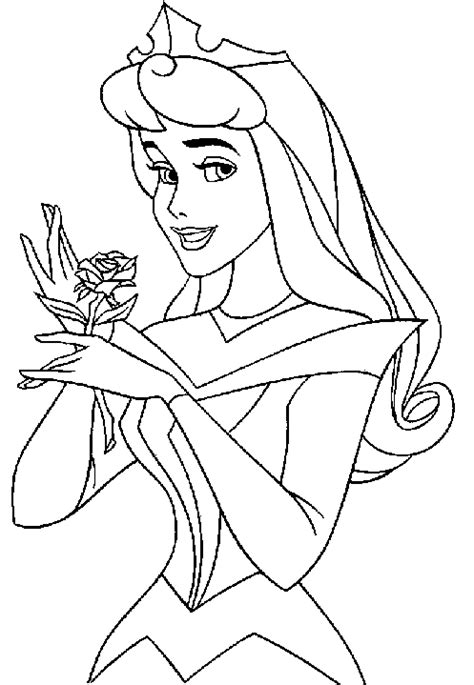Gratis printbare kleurplaten met grote variëteit in thema's om uit te printen en in te kleuren. Doornroosje Kleurplaten - DisneyKleurplaten.com
