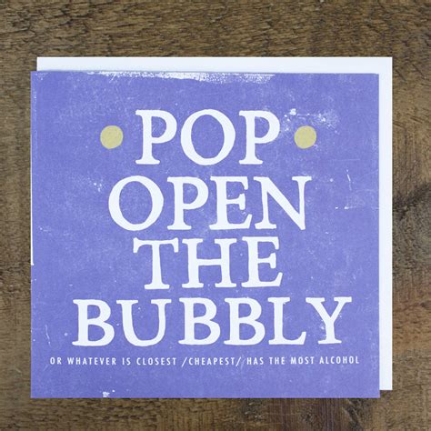 Pop Open The Bubbly Card By Zoe Brennan